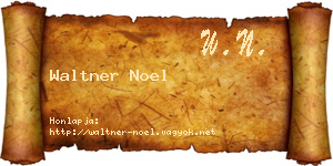 Waltner Noel névjegykártya